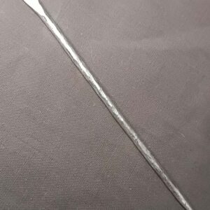 Srebrna igla za kosu, aluminijumski štapić za kosu, unikat, ručni rad