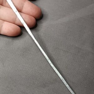 Srebrna igla za kosu, aluminijumski štapić za kosu, unikat, ručni rad